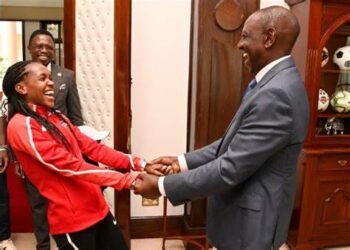 Faith Kipyegon Awarded Sh5M and a House for Breaking Two World Records

Photo Courtesy
