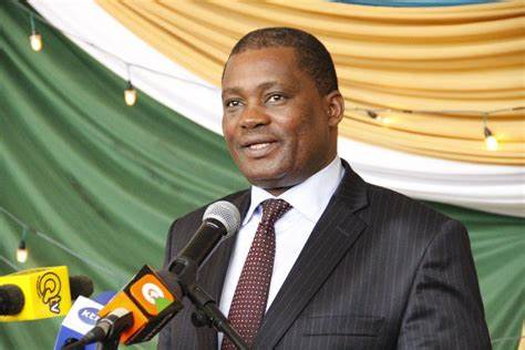 Justin Muturi the Attorney General communicated Ruto's move to ban death sentence.
