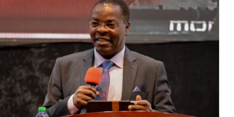 Bishop Oginde took over as EACC chair in May 2023