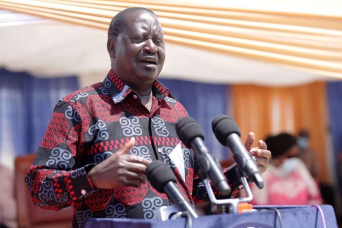 Opposition leader Raila Odinga says President Samia Suluhu came to Kenya to mediate peace