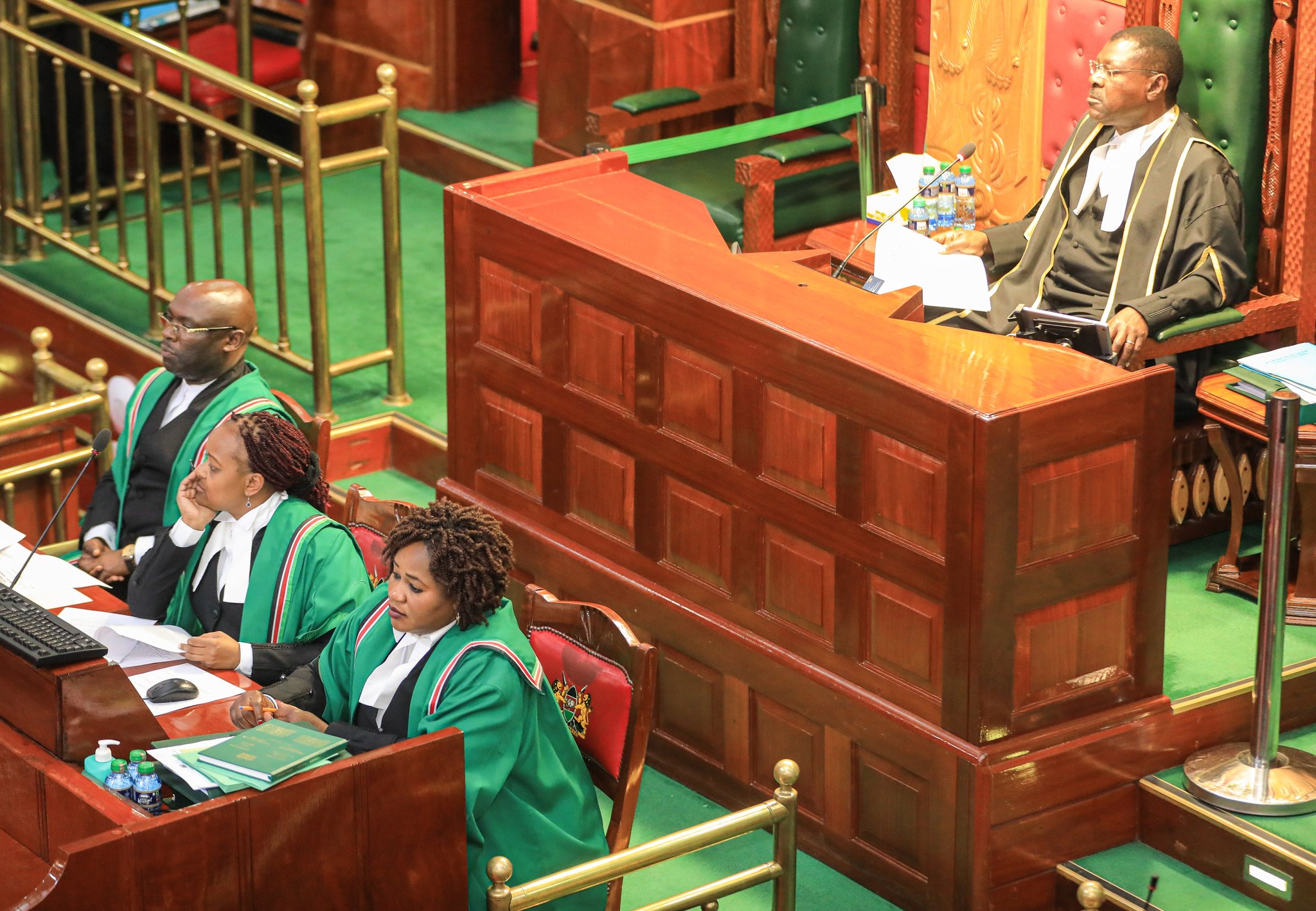 National Assembly Speaker Moses Wetangula will preside over the Anti-Money Laundering Bill.