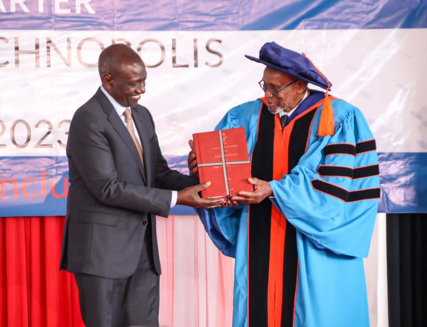 Ruto launched Open University of Kenya today.