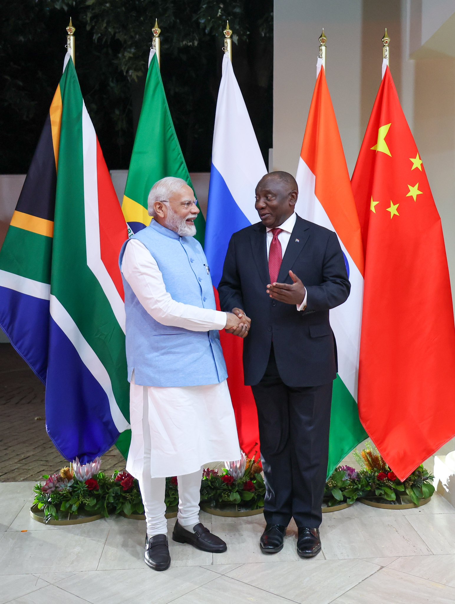 BRICS has admitted six new members.