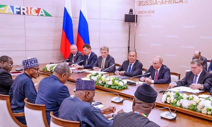 The summit where Ibrahim Traore thanked Russia for providing food to African Countries