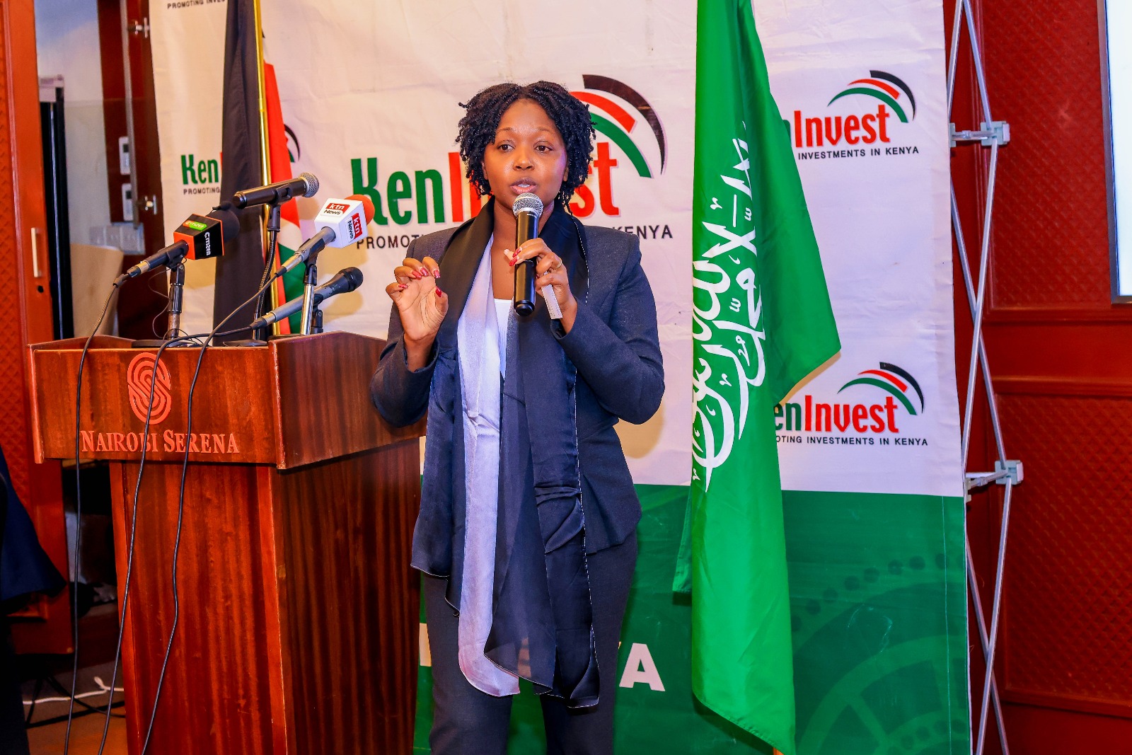 Managing Director, of Kenya Investment Authority June Chepkemei