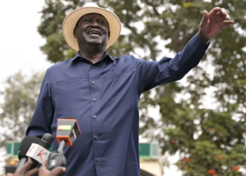 Raila Odinga, the leader of the Azimio la Umoja coalition in Kenya. Simon Maina/AFP via Getty Images
