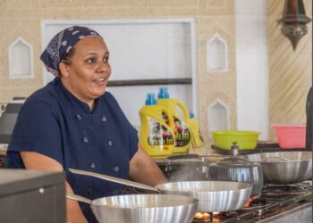 Chef Maliha Mohammed breaks a world record of 68 hours, 30 minutes and 2 seconds home cooking