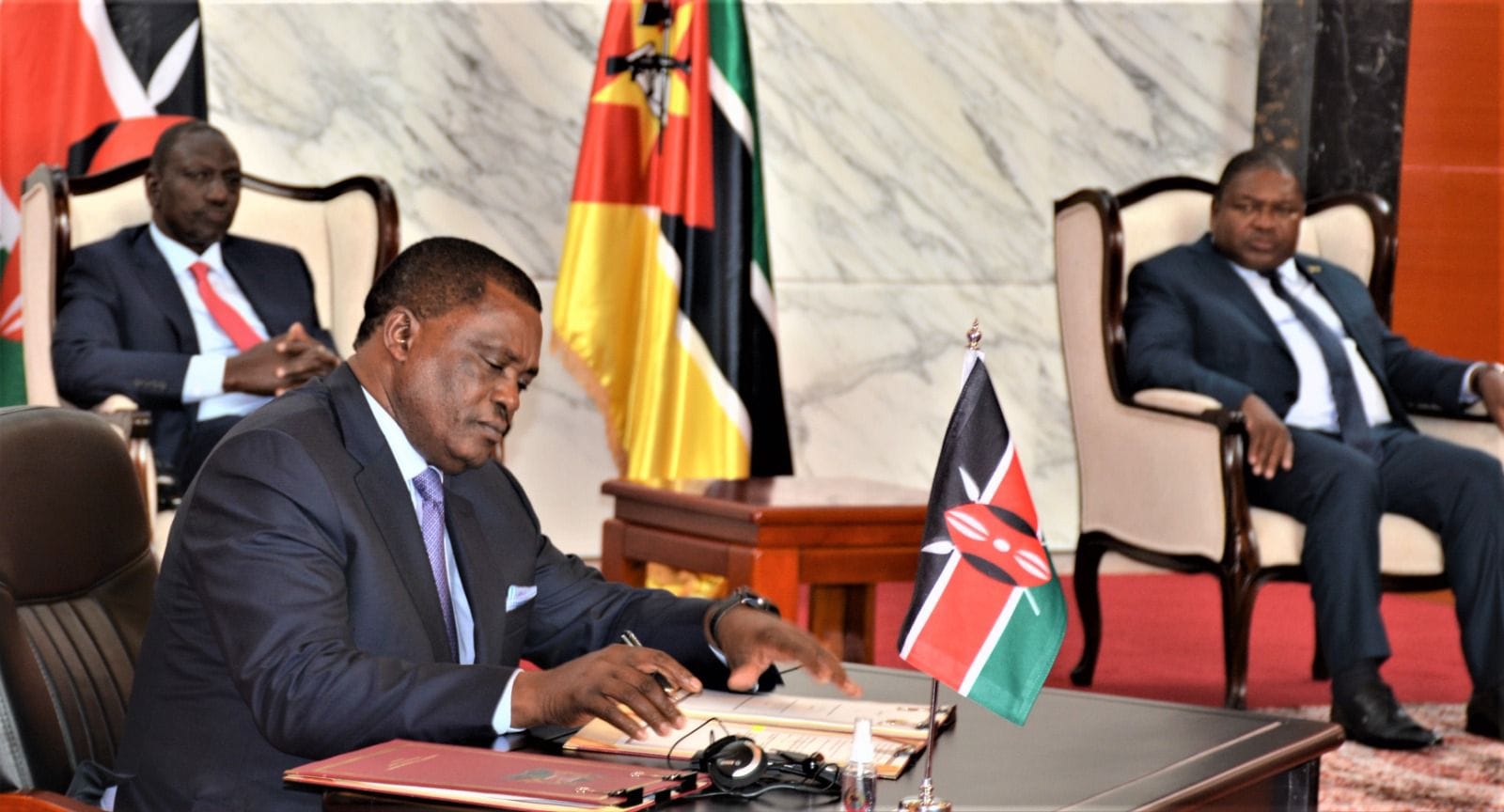 Kenya signed an agreement with Mozambique to fight transnational crimes