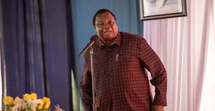 COTU Secretary General Francis Atwoli speaks at a past function.
