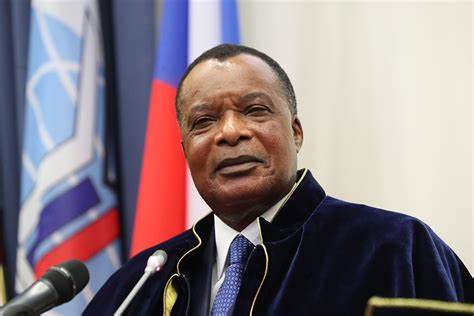 Congo President Denis Nguesso.