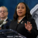 Fulton County District Attorney Fani Willis speaks during a news conference after former President Donald Trump’s Aug. 15 indictments. Joe Raedle/Getty Images