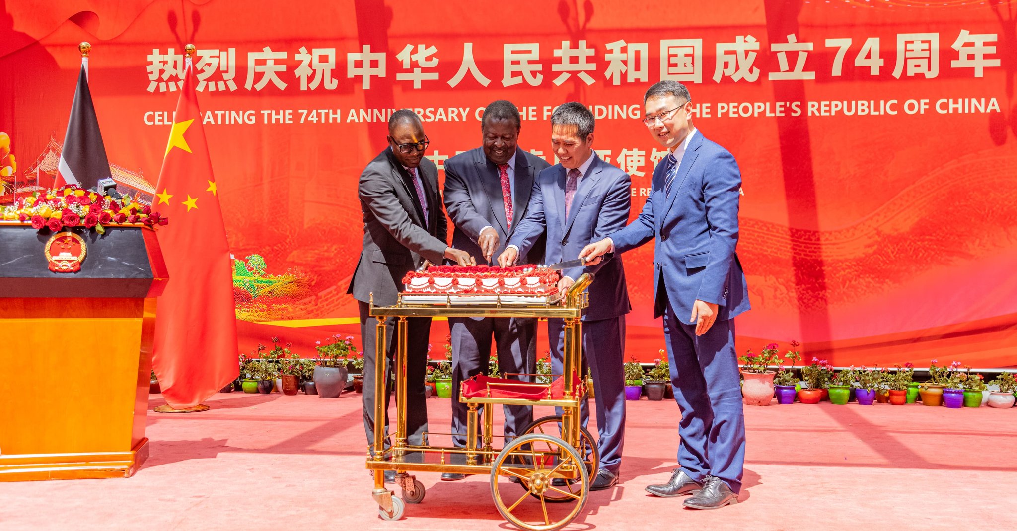 Mudavadi praised the relationship between Kenya and China.