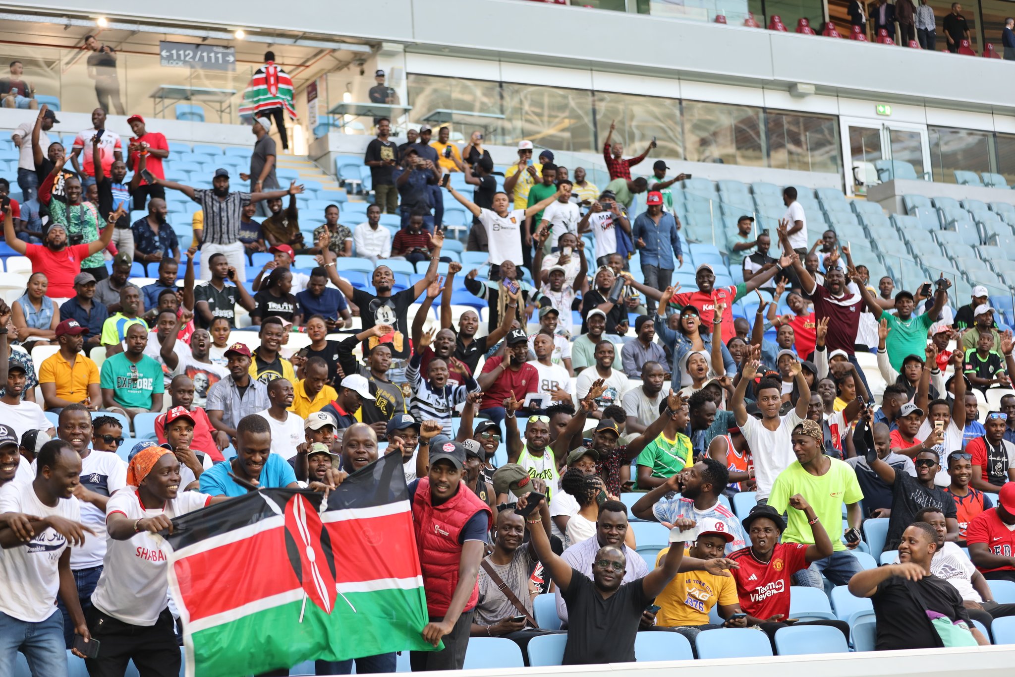 Ruto has urged Kenyans to attend Harambee Stars vs South Sudan match at Kasarani.
