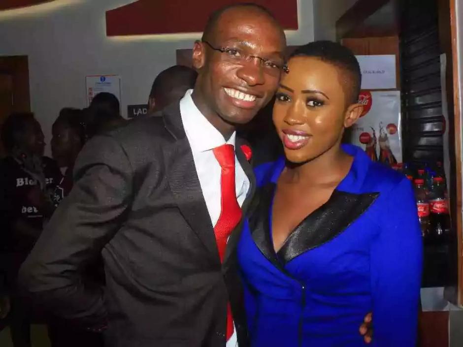 Dr Ofweneke and ex-wife Nicah the queen