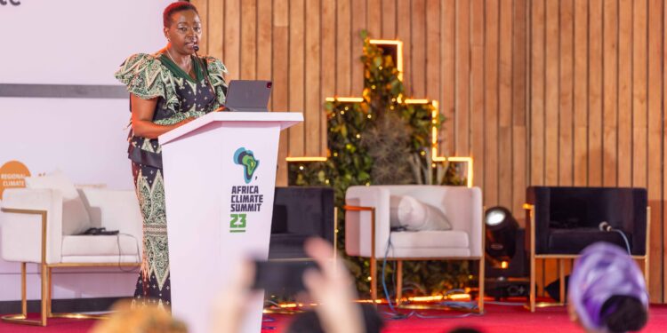Rachel Ruto welcomed other First Ladies during the inauguration of the Africa Climate Summit.