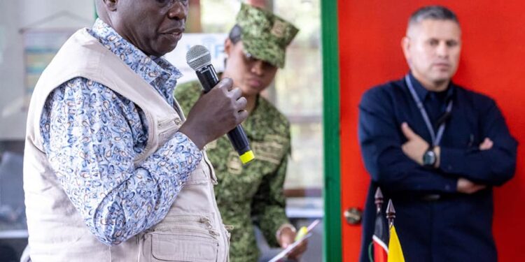 Deputy President Rigathi Gachagua during his visit to Colombia. PHOTO/DPCS.