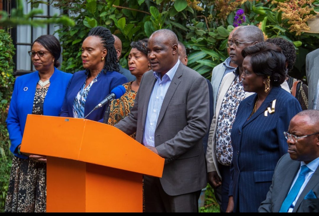 Mbadi has said ODM did not expel the five rebel MPs.