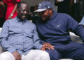 Raila Odinga and Jalang'o sharing a moment