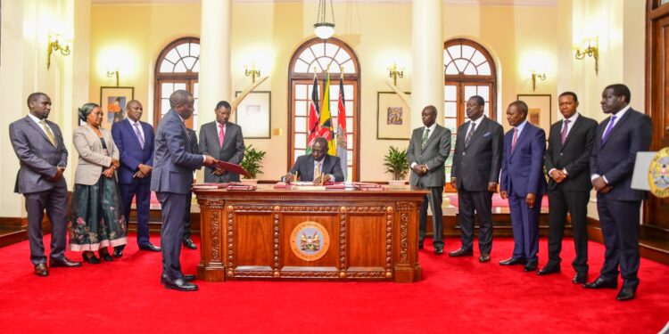 President Ruto Signs Law to Tame Money Laundering