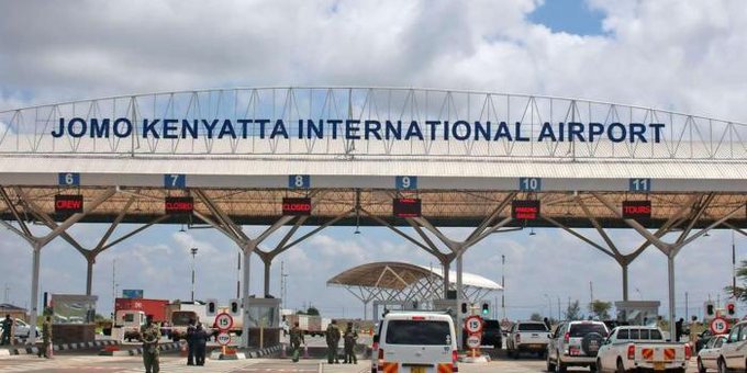 Ruto remobed Visa requirements for foreigners visiting Kenya. JKIA Kenya Airways flight. PHOTO/KQ.