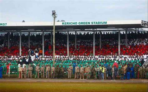Ruto has renamed the Kericho Green Stadium.