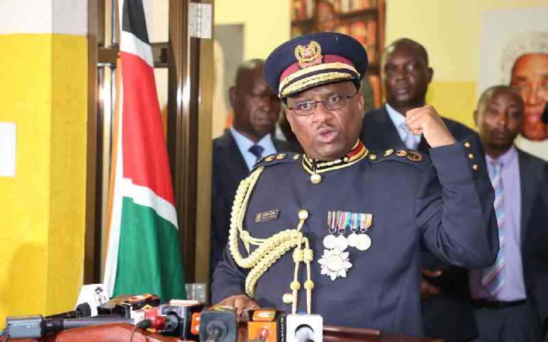 Kenyan Police Officers Decry Buying Their Uniform