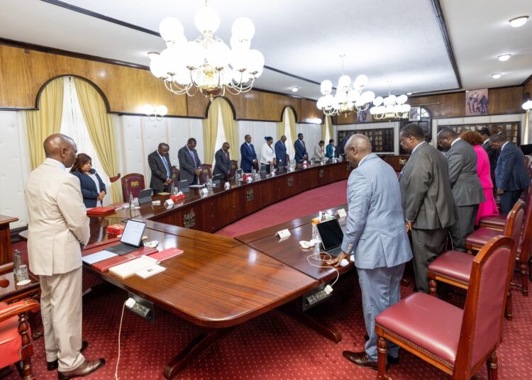 Full Cabinet El Nino Mitigation Measures After Ruto Meeting