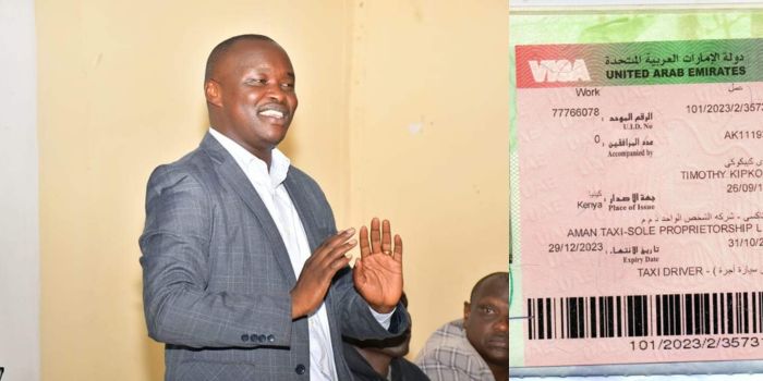 UDA MP Secures Ksh 100K Jobs and Visas for Youths in Dubai