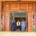 President William Ruto with CJ Martha Koome and other leaders after the meeting at State House. Ekuru Aukot has blasted Ruto