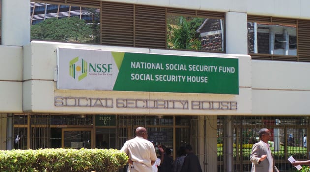 A photo of the NSSF headquarters in Nairobi.