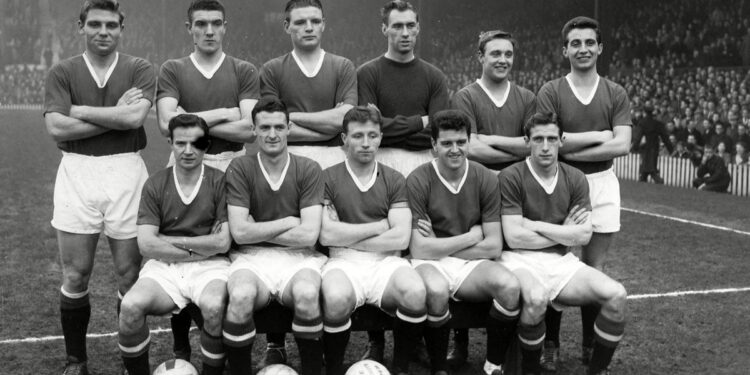 Manchester United players from Sir Matt Busby’s brilliant side killed in Plane Crash.