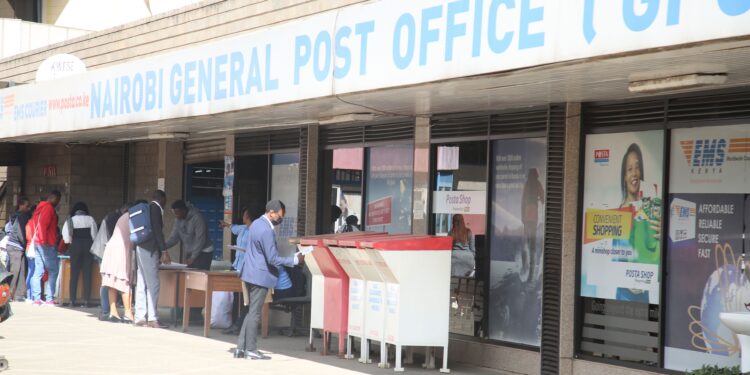 Nairobi General Post Office. PHOTO/ Posta Kenya.