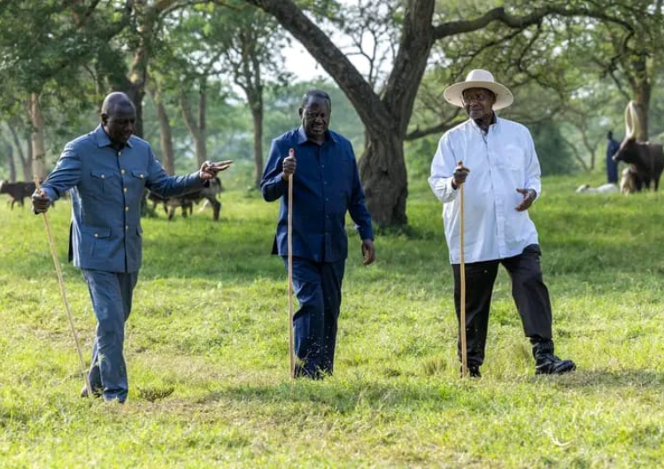 Raila Reveals Details of Meeting with Museveni & Ruto
