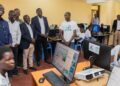 President William Ruto inspectsan ICT hub in K