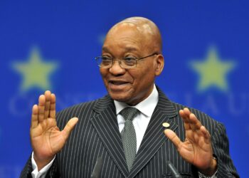 Former South Africa President Jacob Zuma. PHOTO/Courtesy.