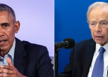 A photo collage of former President Barrack Obama and former Senator Joe Lieberman. PHOTO/Courtesy.