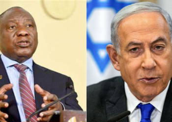 A collage photo of South Africa's President Cyril Ramaphosa and Israel's Prime Minister Benjamin Netanyahu. PHOTO/ Courtesy