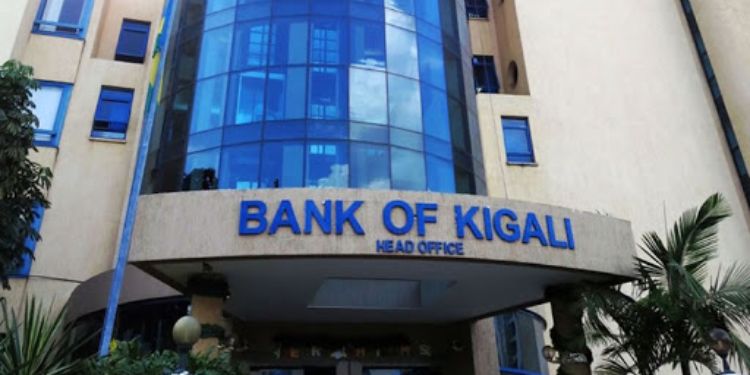 Bank of Kigali's Head Offices in Kigali, Rwanda. 