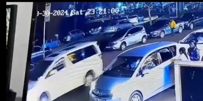 CCTV showing abduction