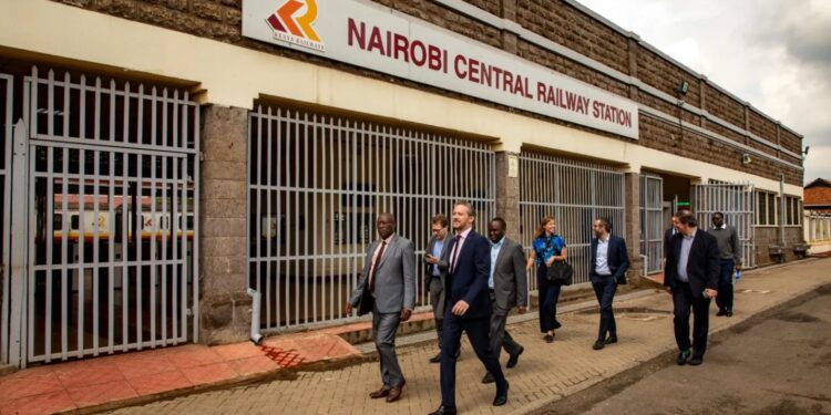 Nairobi Central Railway Station. PHOTO/KENYA RAILWAYS
