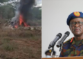 Chopper Carrying KDF Chief Francis Ogolla Crashes