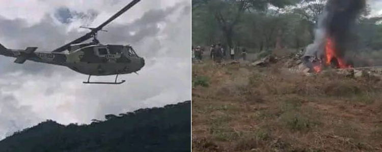 Deaths Reported as KDF Chopper Crashes