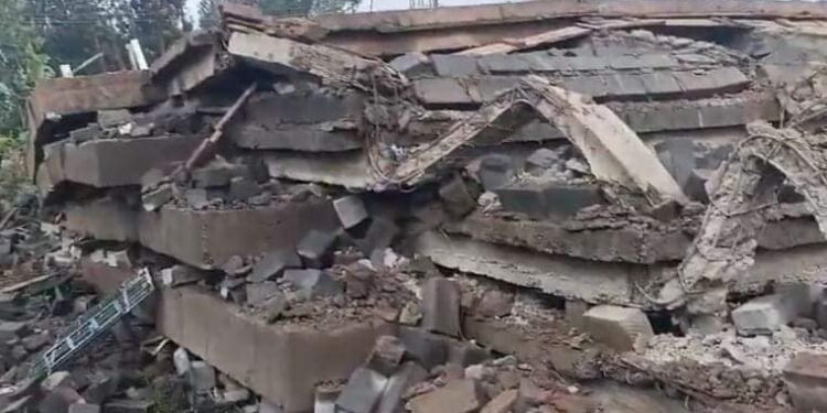 Building Develops Cracks in Kirinyaga, 20 Families Evacuated 