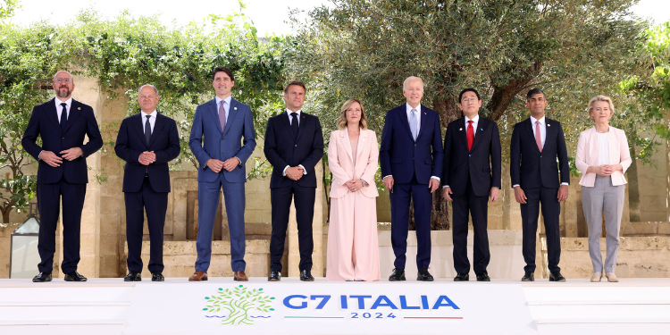Prime Minister Rishi Sunak in Italy to meet with world leaders at the G7 Summit. Photo\Courtesy