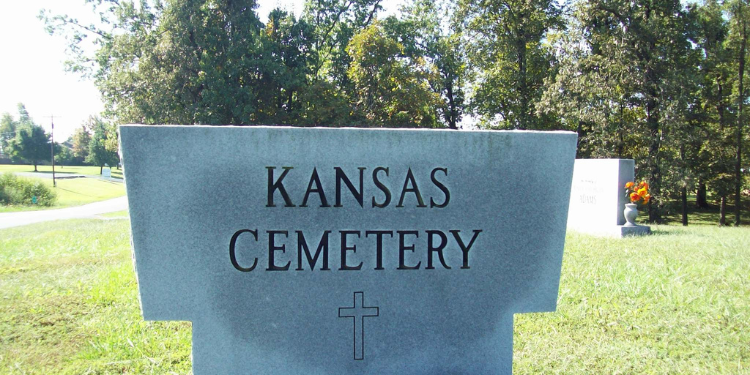 Kansas, USA cemetery. Photo/Courtesy