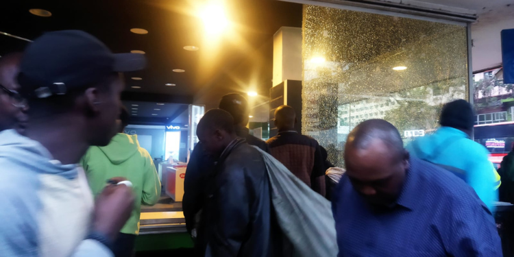 Finance Bill Protests: Mobile Phone Shop Swept Clean Nairobi 