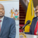 A side by side photo of CS Moses Kuria and Wiper Party leader Kalonzo Musyoka. PHOTO/Courtesy.