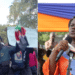 A side-to-side photo of protestors in Nairobi on June 25 and Homabay Governor Gladys Wanga. PHOTO/ Courtesy