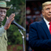 A photo collage of Kenyan President William Ruto former U.S President Donald Trump. PHOTO/Courtesy.