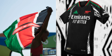 Arsenal Drops Jersey Featuring Kenyan Flag Colors- Reactions